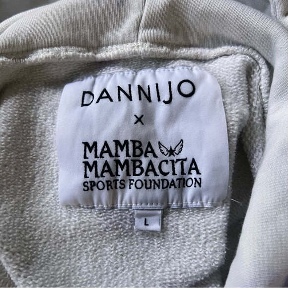 Mambacita X Dannijo Purple Adult Hoodie in Size Large Kobe Bryant Tribute - Picture 4 of 10